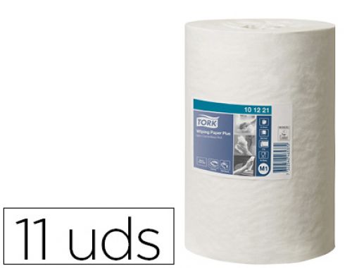 Papel seca maos tork secagem extra largura 215 mm comprimento 74,9 mt 2 folhas para dispensador m1 central pack de 11 un , Tork , 155037 , 7322540465372